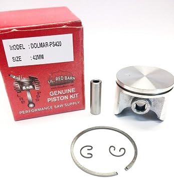 Piston Kit Compatible with Dolmar PS420 Chainsaws 42mm Two Day Standard Shipping To All 50 States!