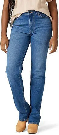 Wrangler Women's High Rise True Straight Fit Jean