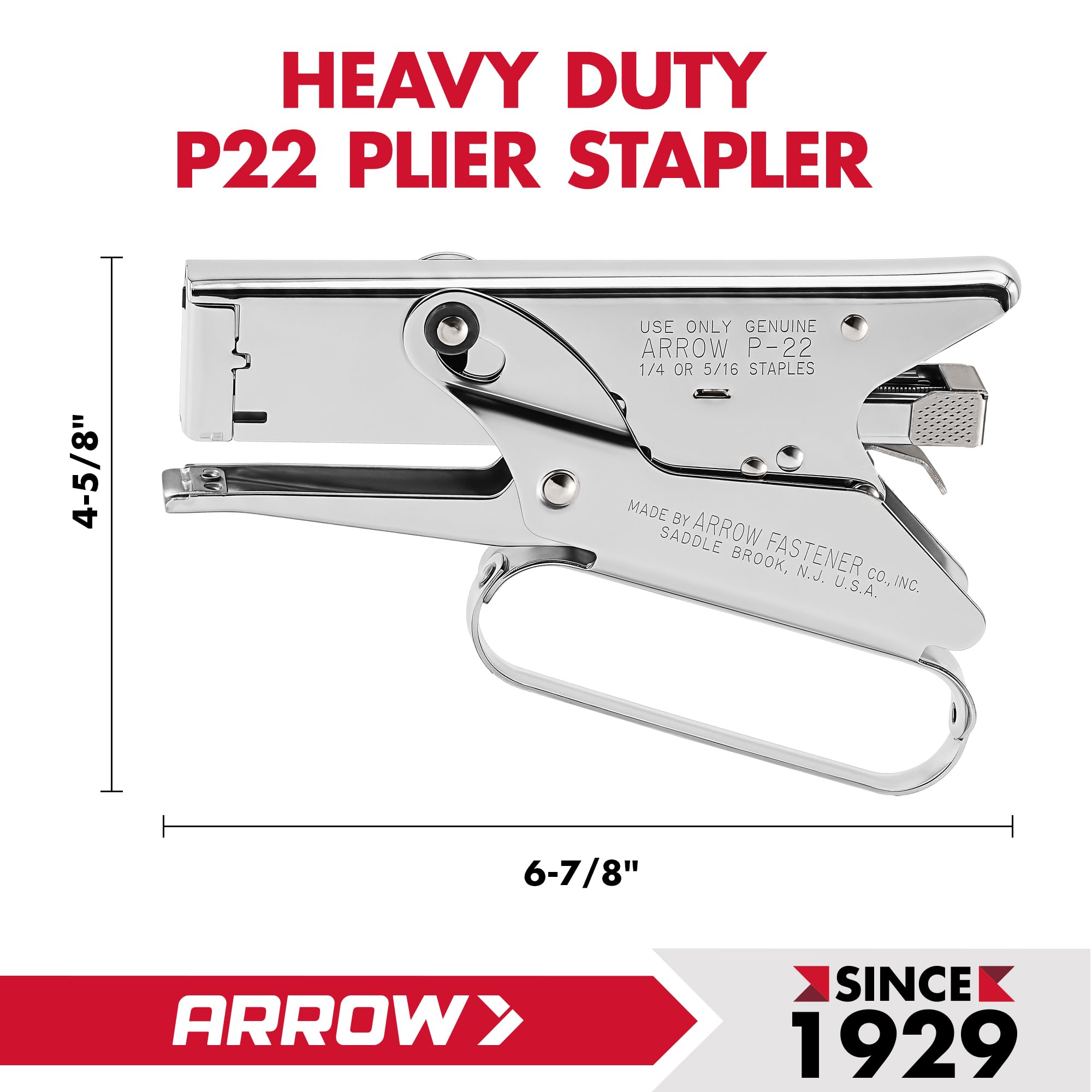 ARROW P22 Stapler Plier Type