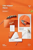 Vista 54 de Dimoon 236''x17.7'' White Thicken Peel and Stick Wallpaper Contact Paper Modern Self Adhesive Wall Paper Removable Renter Friendly Textured Solid