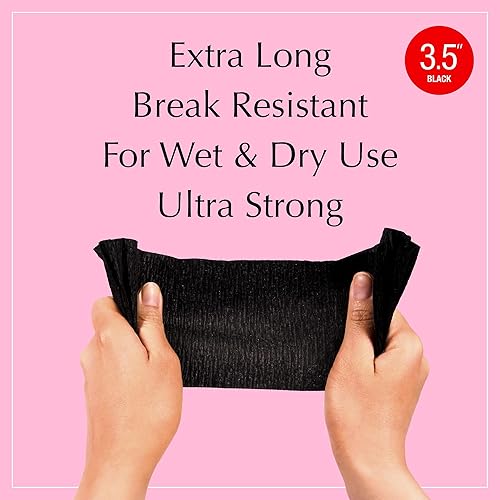 Miniatura 2 de Red by Kiss Tira para envolver el cabello, ultra fuerte 2 veces más larga, 40 tiras, adecuada para cabello húmedo y seco, blanco, papel de peinado