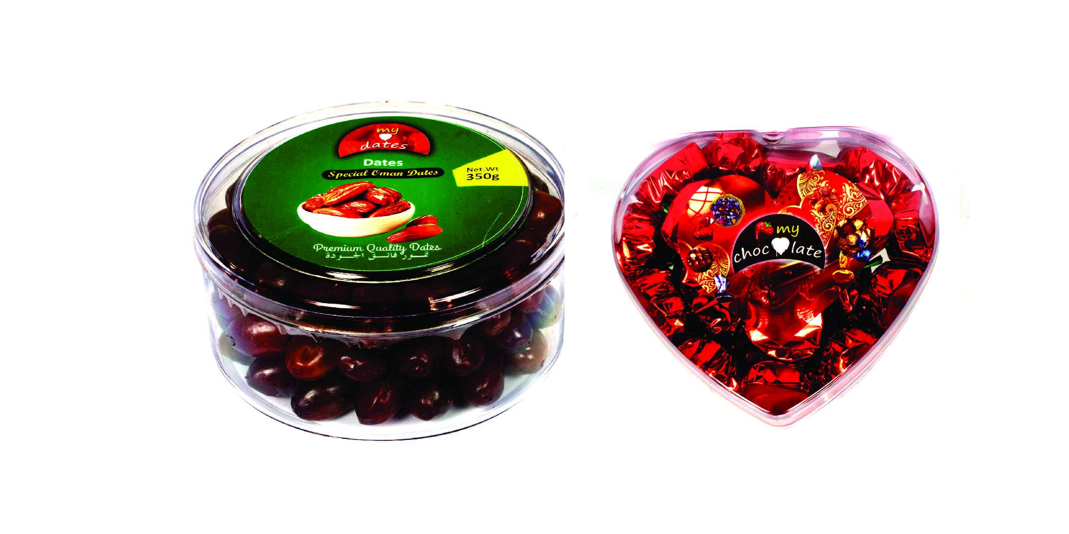My Chocolate Oman Dates, Omani Premium Fresh and Soft Dates in Box (350 Grams) and My Chocolate Chocolate Rich Creamy Gift Pack Heart Shape Box (140 Gram) (B08HTWZC76) Amazon Price History, Amazon Price Tracker