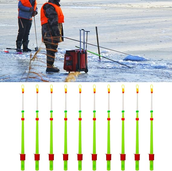 5Pcs Winter Ice Fishing Rod Top Tip Rod Extension Rods Fishing Tackle Fishing Accessory Extension Rod
