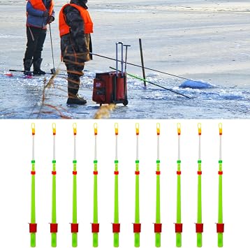 5Pcs Winter Ice Fishing Rod Top Tip Rod Extension Rods Fishing Tackle Fishing Accessory Extension Rod
