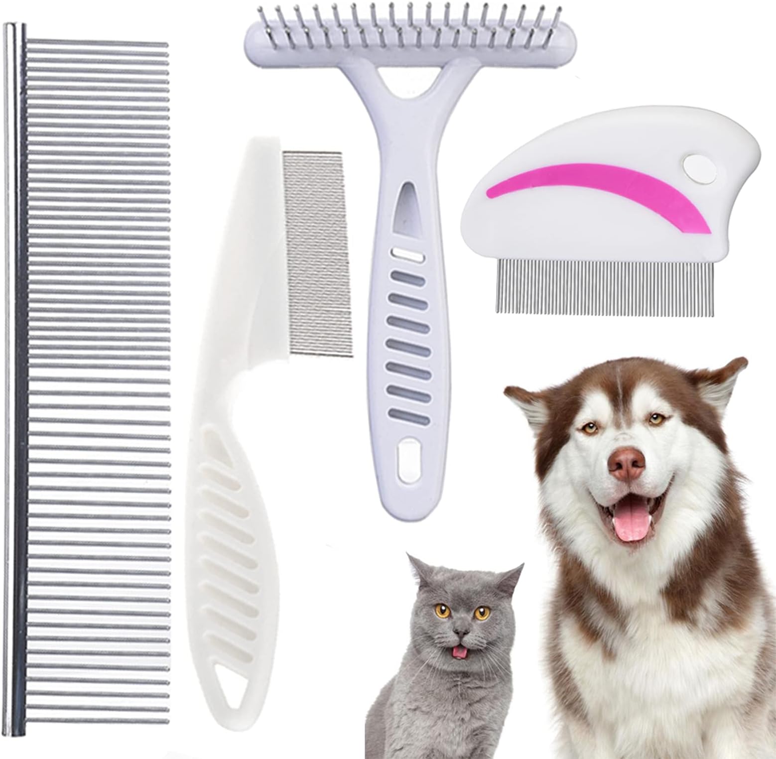 Amazon.com : Cdycam Tear Stain Remover Combs, Professional Pet ...