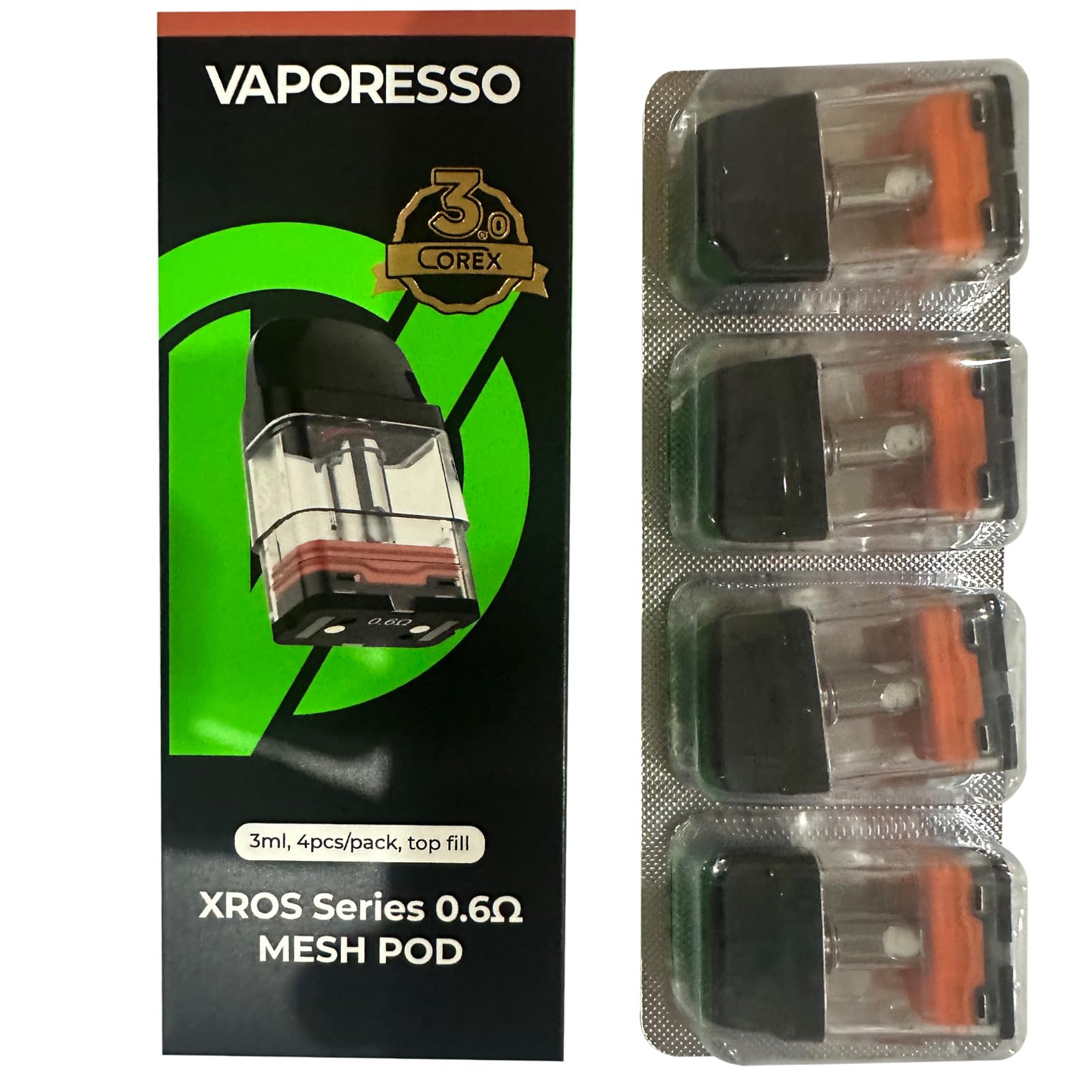 how much is elf bar vape Vaporesso Xros Replacement Pods | 4 Pack main image 0