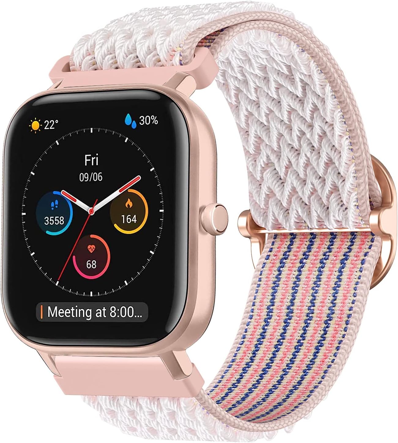 For Amazfit T-Rex - Bracelet En Nylon Pour Montre Connectée Huami