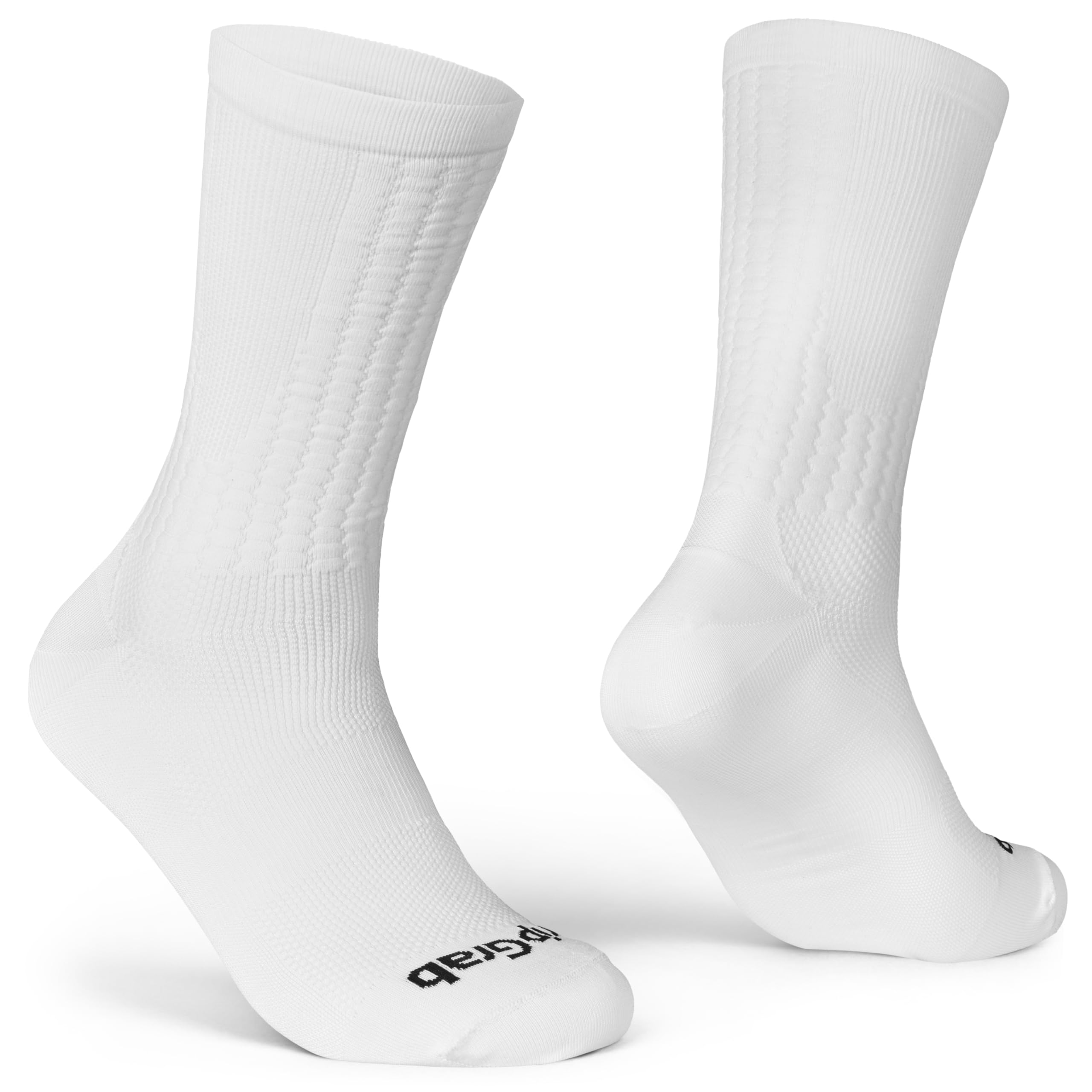 GripGrab FastStream Aero Cycling Socks Tight High Performance Road Bike Socks Long Aerodynamic Summer Cycling Socks Time Trial