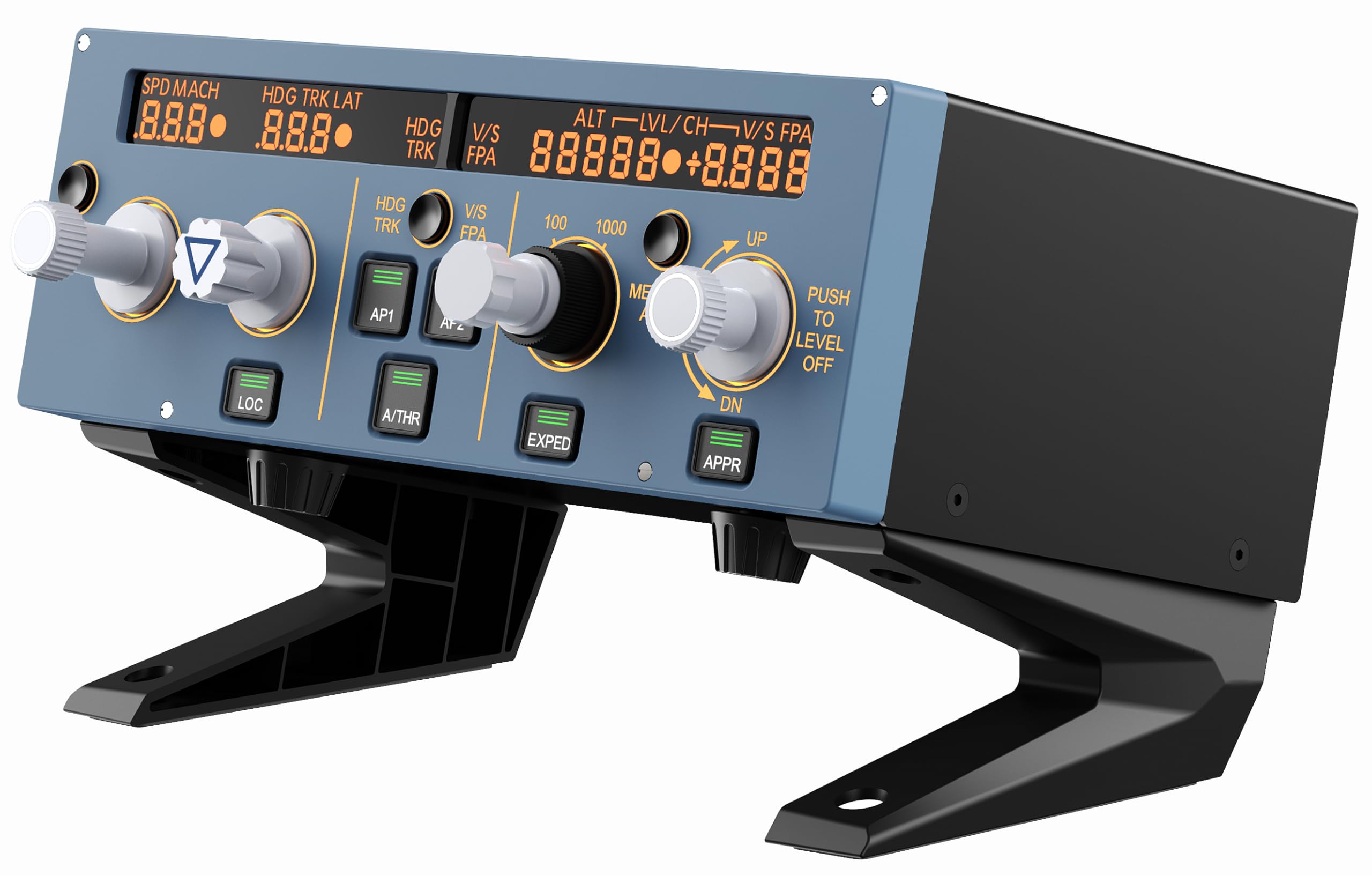SYDYSOSO Wingflex A320 FCU CUBE - Real Aircraft Feel, Precise Control, Plug-and-Play Design, and PC Compatibility for Flight Sim Enthusiasts