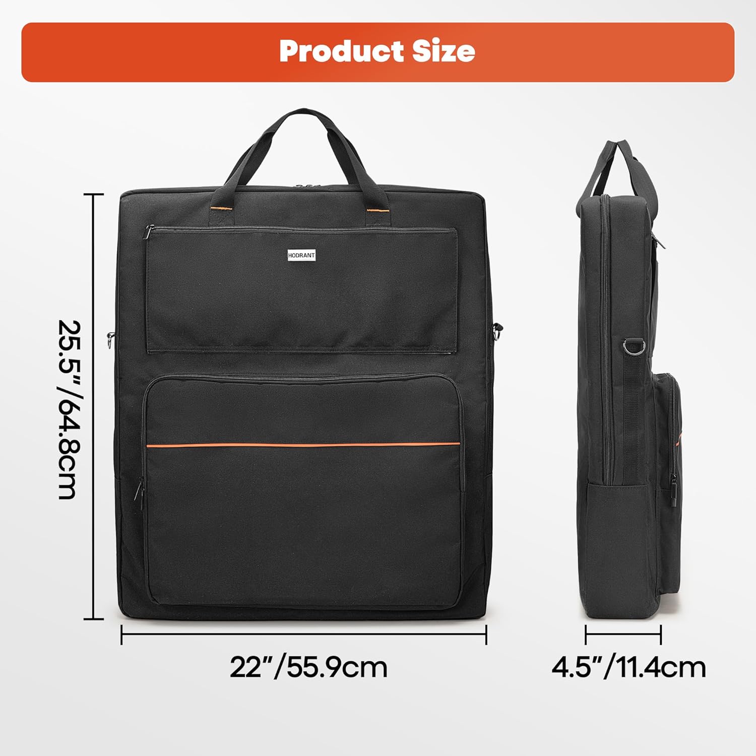 Solar Panel Storage Bag, Solar Panel Carrying Case Compatible with Anker SOLIX PS30 PS100 PS200, Carrier Box Protective Case for 2 Panels, Carry Cover with Pockets & Handles, Bag Only