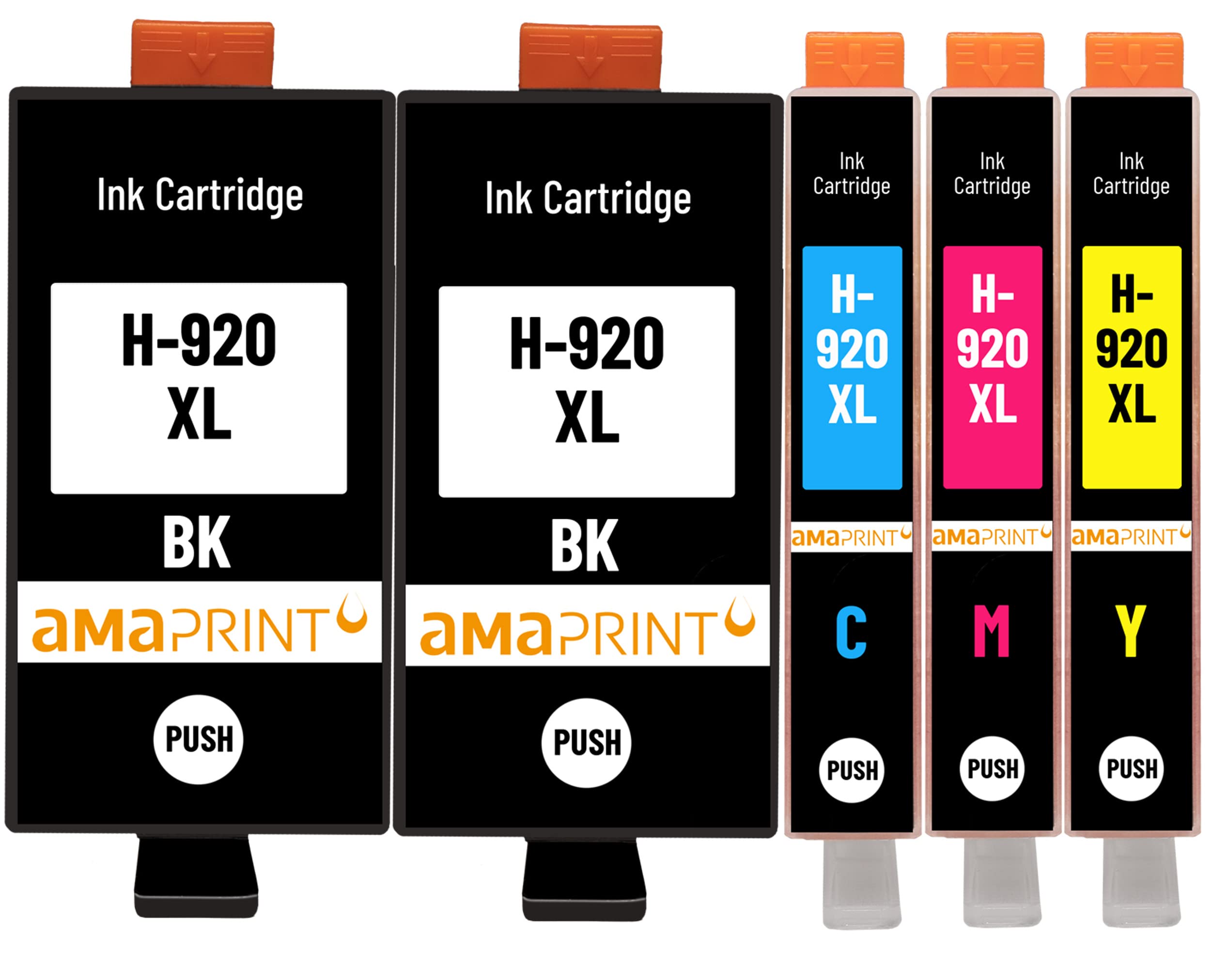 Amaprint5 XL cartridges compatible with HP 920 920XL suitable for OfficeJet 6000 6500 6500a 6500a plus 7000 7500a