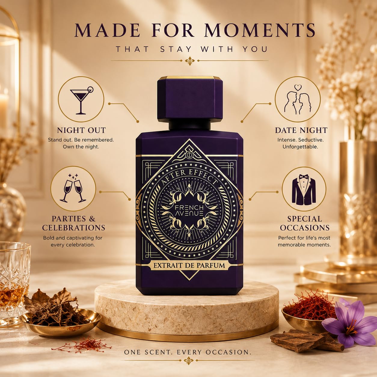 香水(男性用) Fragrance World After Effect Buy French Avenue After Effect Extrait De Parfum Unisex 80ml