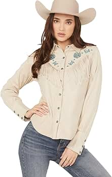 Amazon.com: Shyanne Women's Embellished Faux Suede Long Sleeve