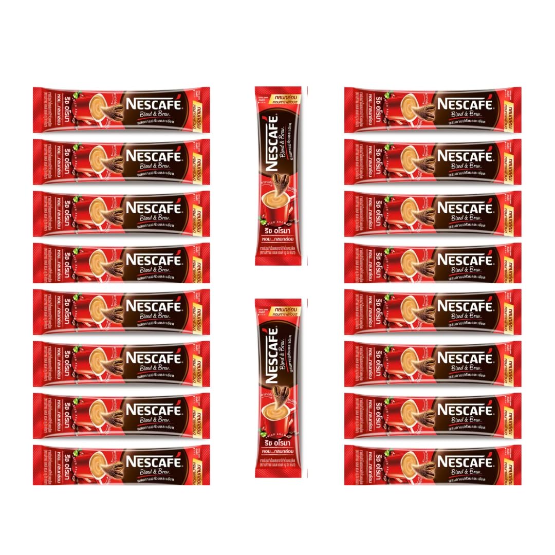 Nescafae Instant Coffee Blend & Brew Rich Aroma (18 x 17g), 153g (Imported) (B0D425W29B) Amazon Price History, Amazon Price Tracker