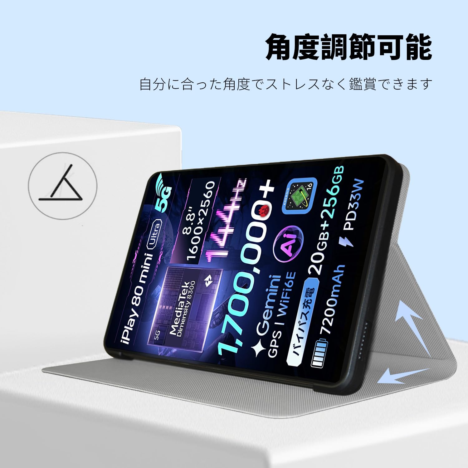 Amazon.co.jp: For ALLDOCUBE iPlay 80 mini Ultra ケース カバー