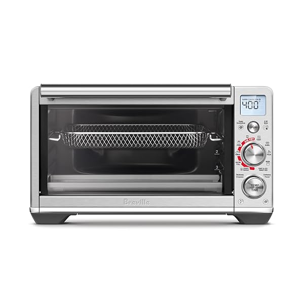 Breville Smart Oven Air Fryer Compact, Brushed Stainless Steel