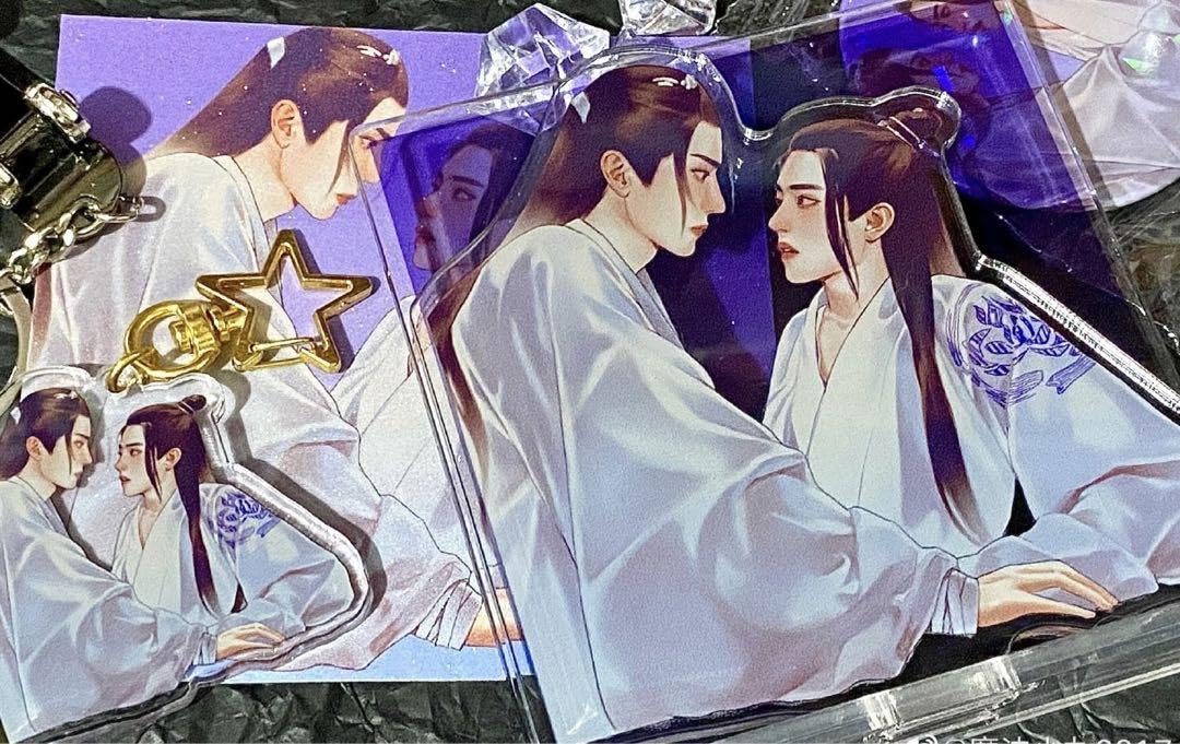 Amazon.co.jp: 陳情令 肖戦 王一博 忘羡背景付きアクリルスタンド