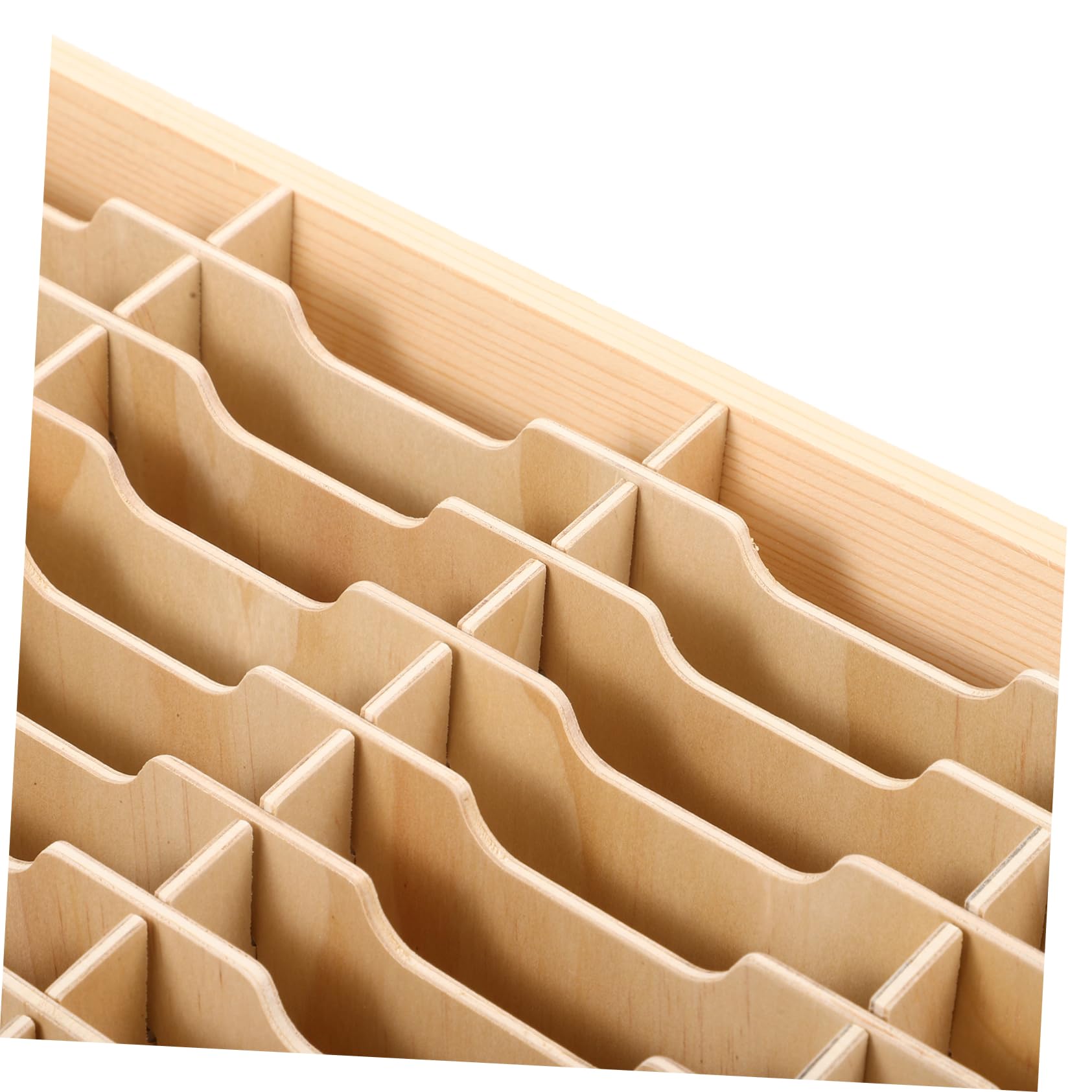 Organizador de Teléfono Móvil de Madera Múltiples Compartimentos para Escritorio, Soporte para Teléfono y Almacenamiento de Llaves y Papelería en Aula o Sala de Reuniones
