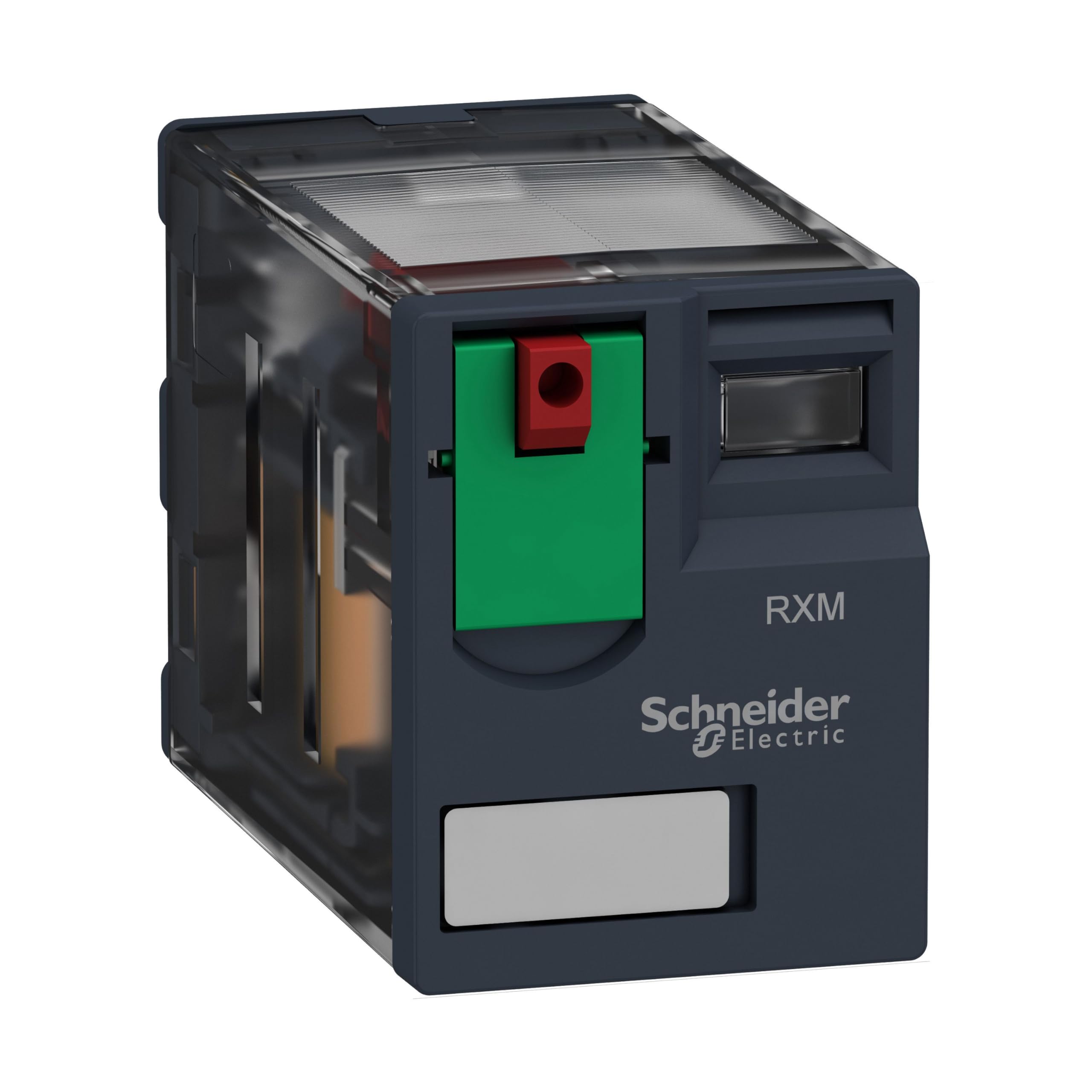 Schneider Electric rxm4ab1 °F7 Miniature Relay Plug-In, Without LED, 4 °C/or contacts, 6 A Rated Current Thermal, 120 V AC