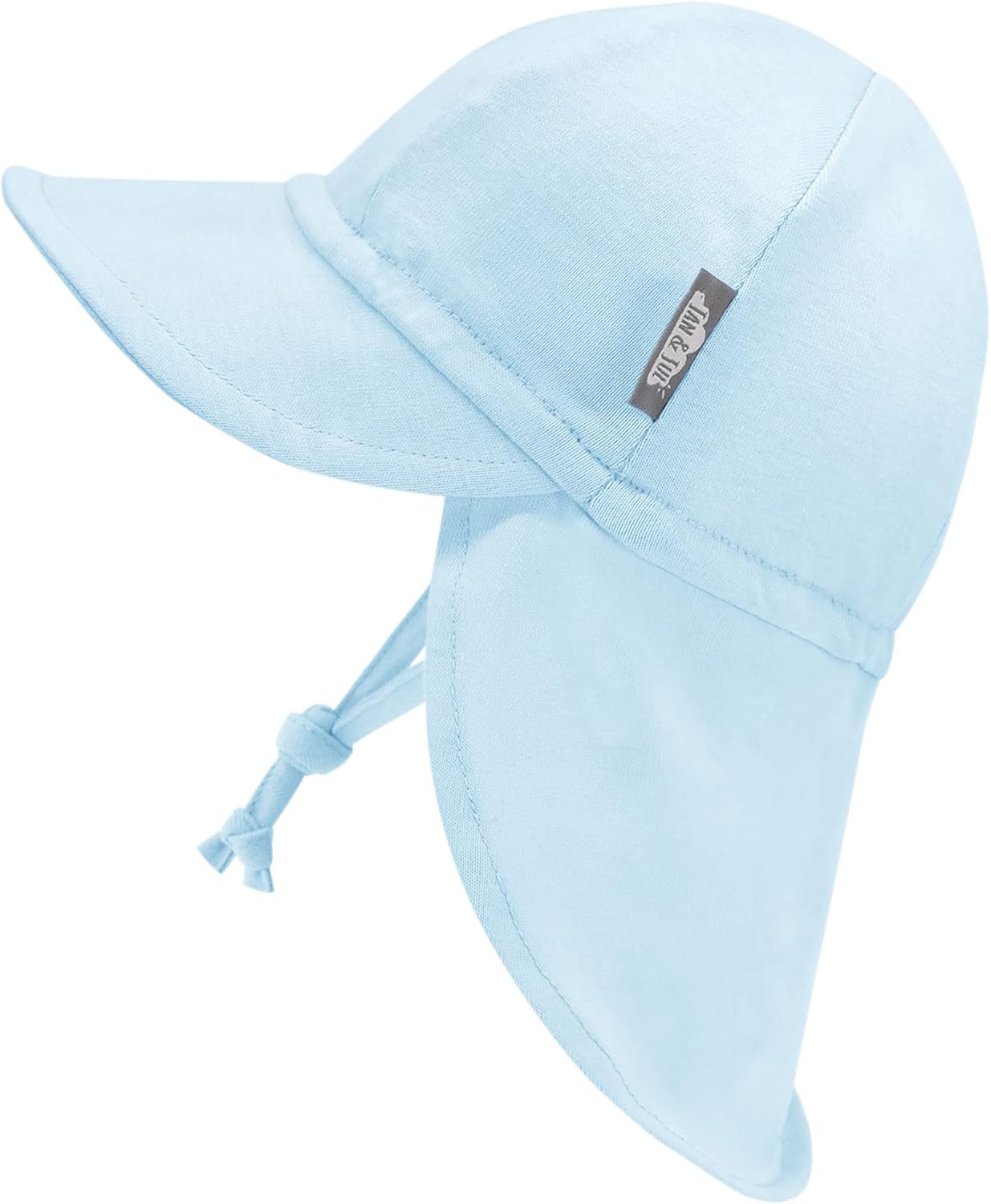 JAN & JUL Sun Soft Baby Cap | Cotton Neck Flap Hat for Littles - Image 2