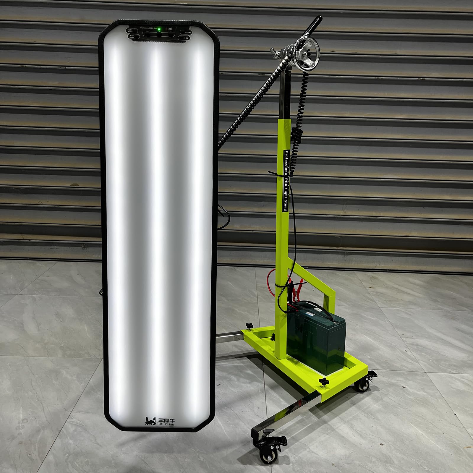 Luce PDR Per Impieghi Gravosi Lampada PDR LED Scheda Riflettore Strumenti Per La Riparazione Delle Ammaccature Set Di Strumenti Manuali Con Supporto Regolabile Per La Luce A LED Batteria Non Inclusa
