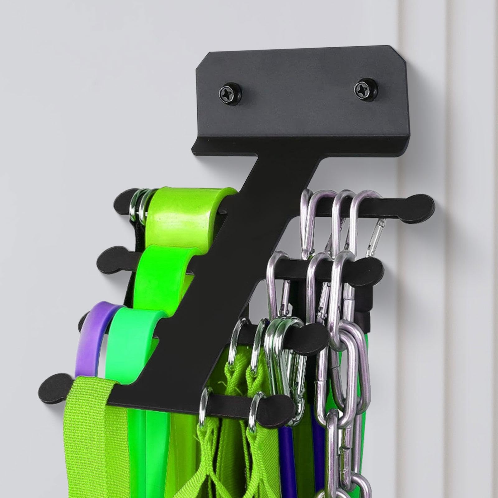 Resistance Rack Band Storage Hanger Lightweight Gym Equipment Organizer