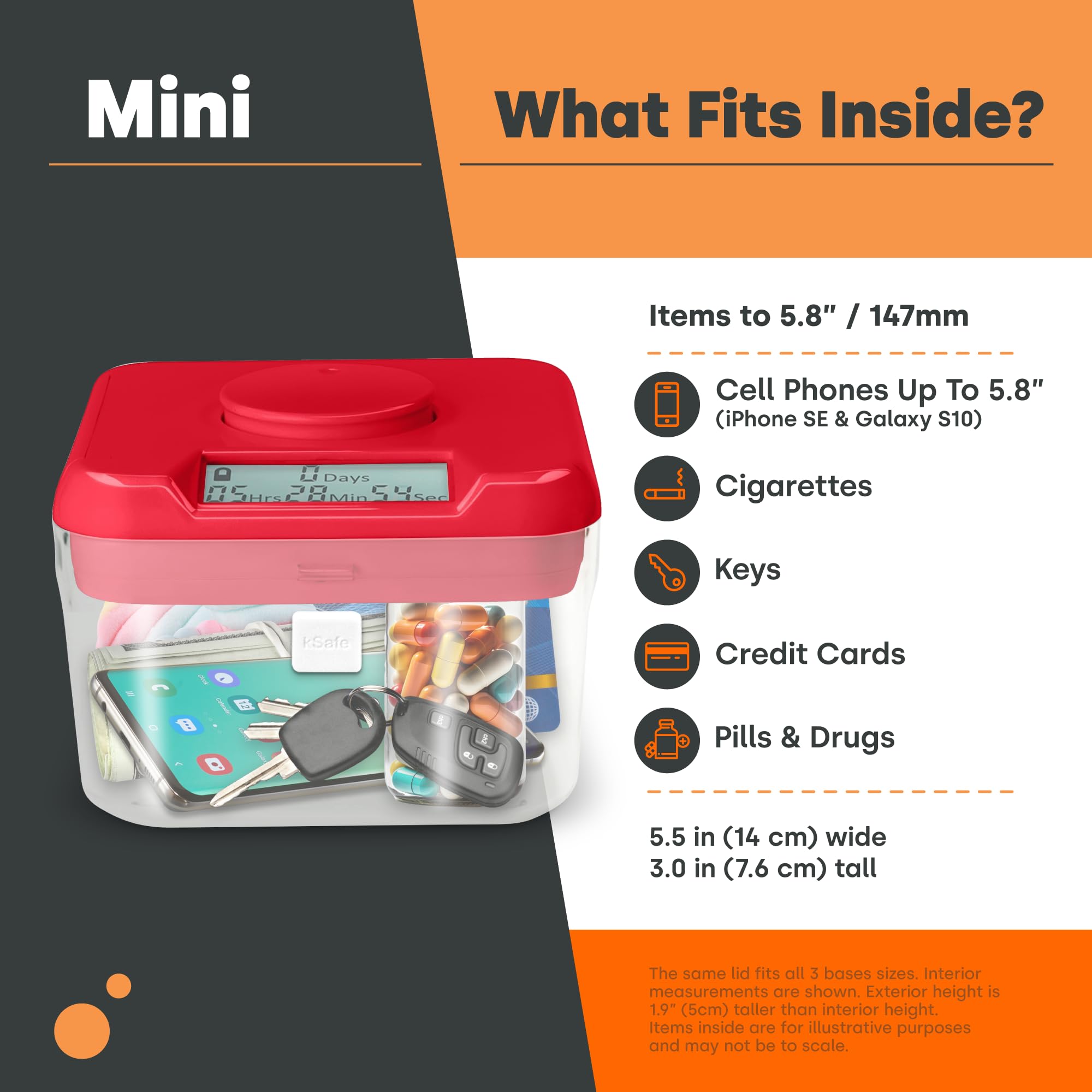 Amazon.com: kSafe Time Locking Container Mini - Habit Control