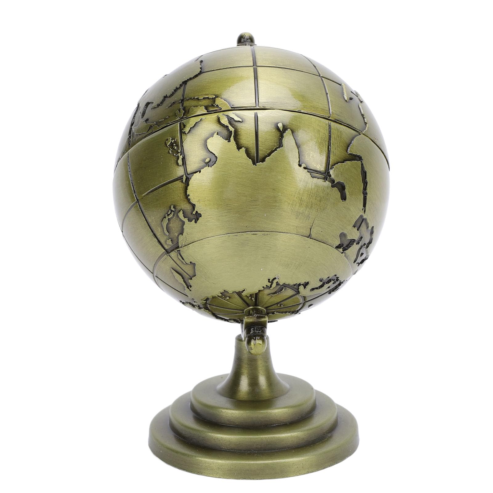Geographic Globes Rotating World Globe with Metal Base for Office Study School Educational Globe Antique Globe Vintage
