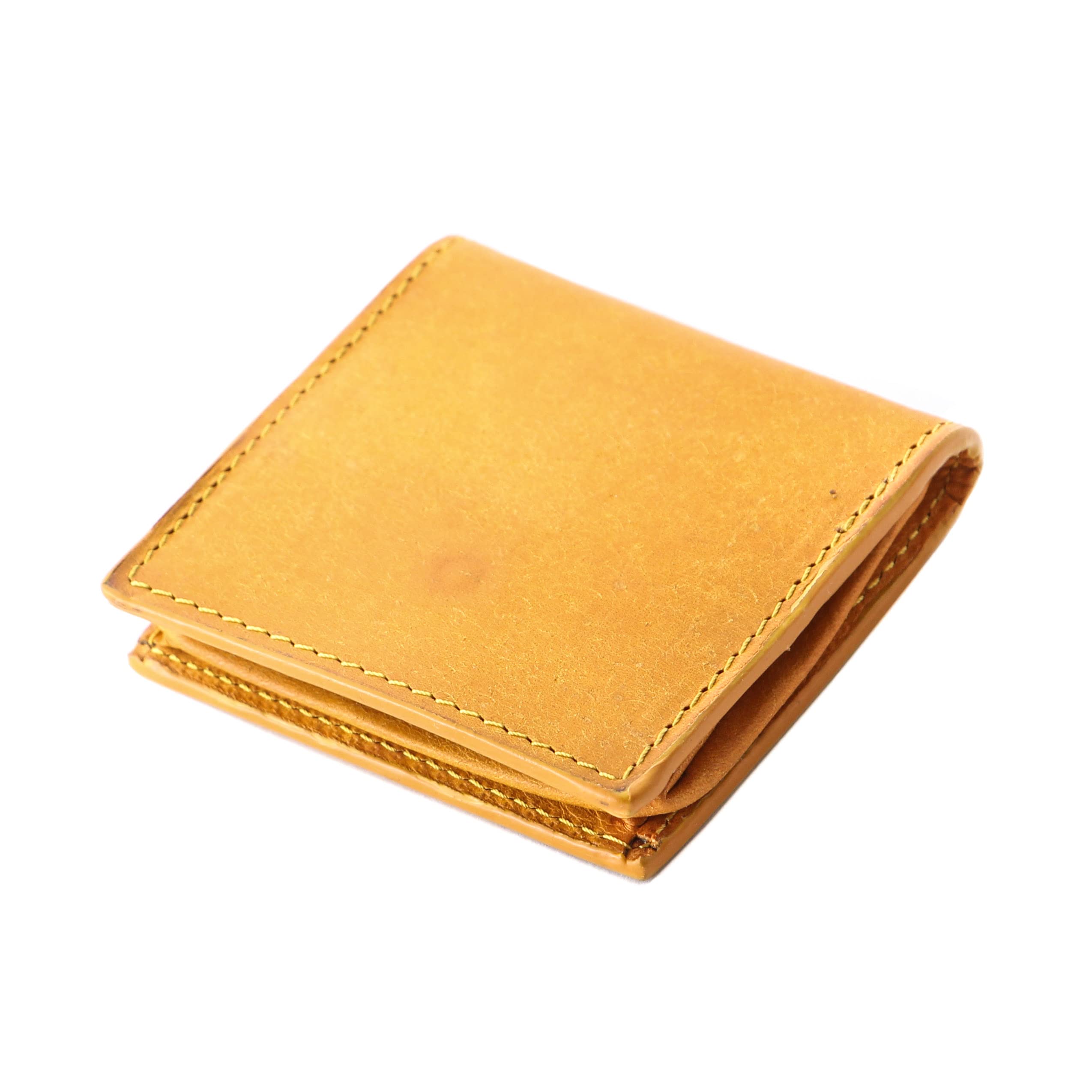 Boosters Pueblo Leather Box Coin Case Purse Napoli Compact Japan