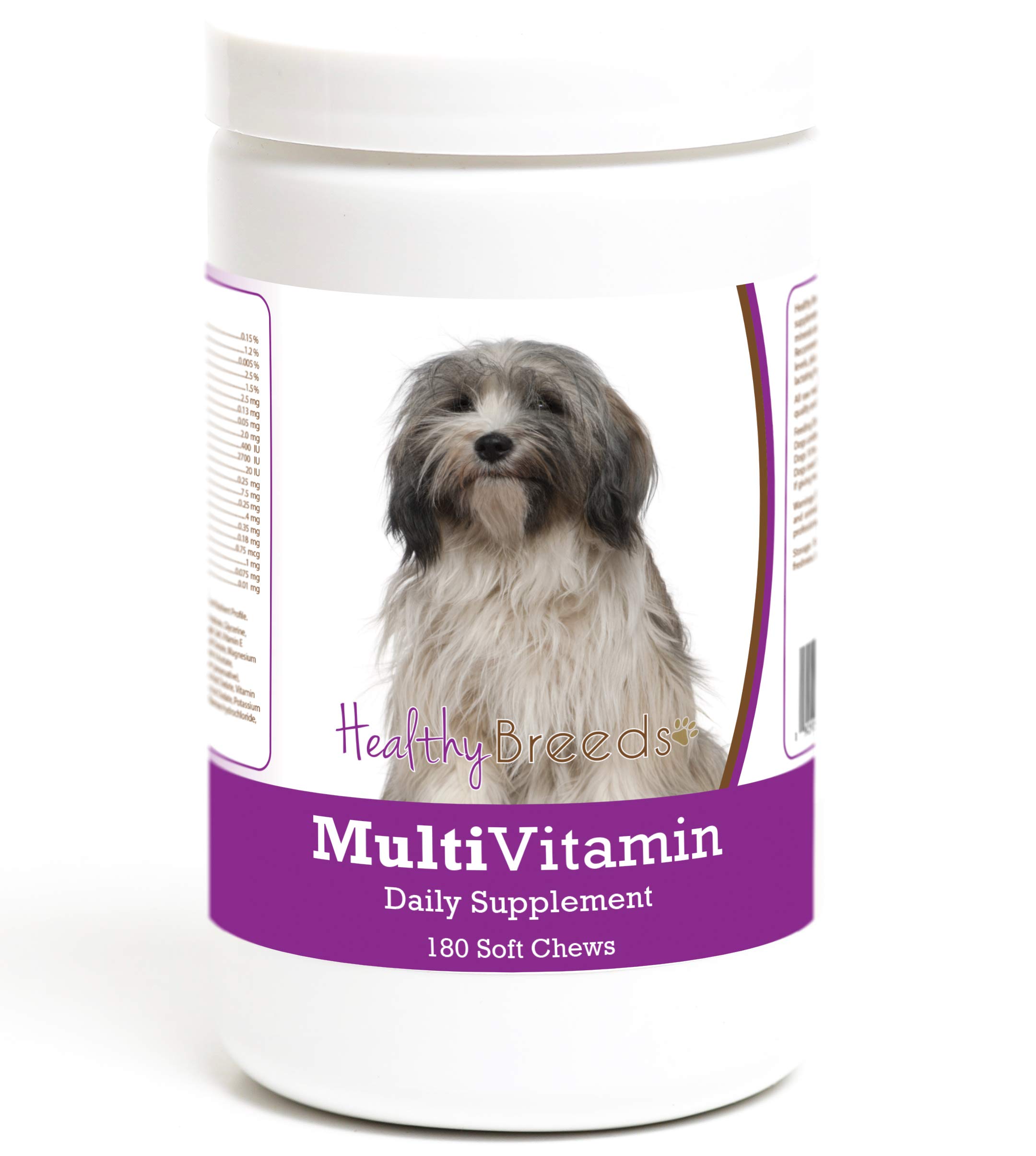 Healthy Breeds Tibetan Terrier Multivitamin Soft Chew for Dogs 180 Count