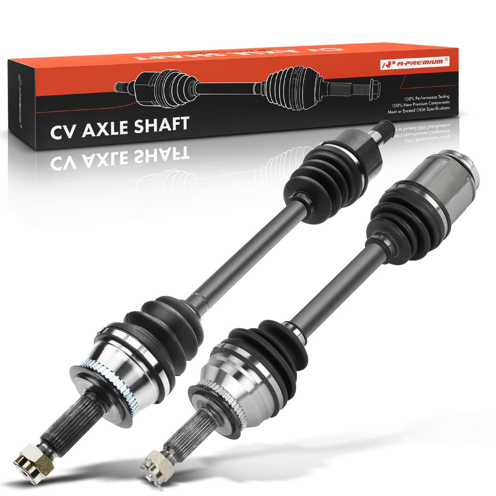 Photo 1 of A-Premium CV Axle Shaft Assembly Compatible with Hyundai Tiburon 2003-2008 V6 2.7L, Front Left and Right 2-PC Set Front Driver and Passenger Side