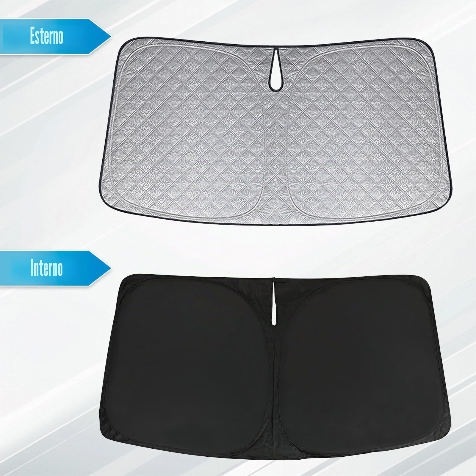 Copertura del Parabrezza Dell'auto Sostituzione per Citroen C4 Picasso 2013-2022, Parasole per Parabrezza per Auto all'interno Pieghevole, Protezione Antipolvere Riflettente UV