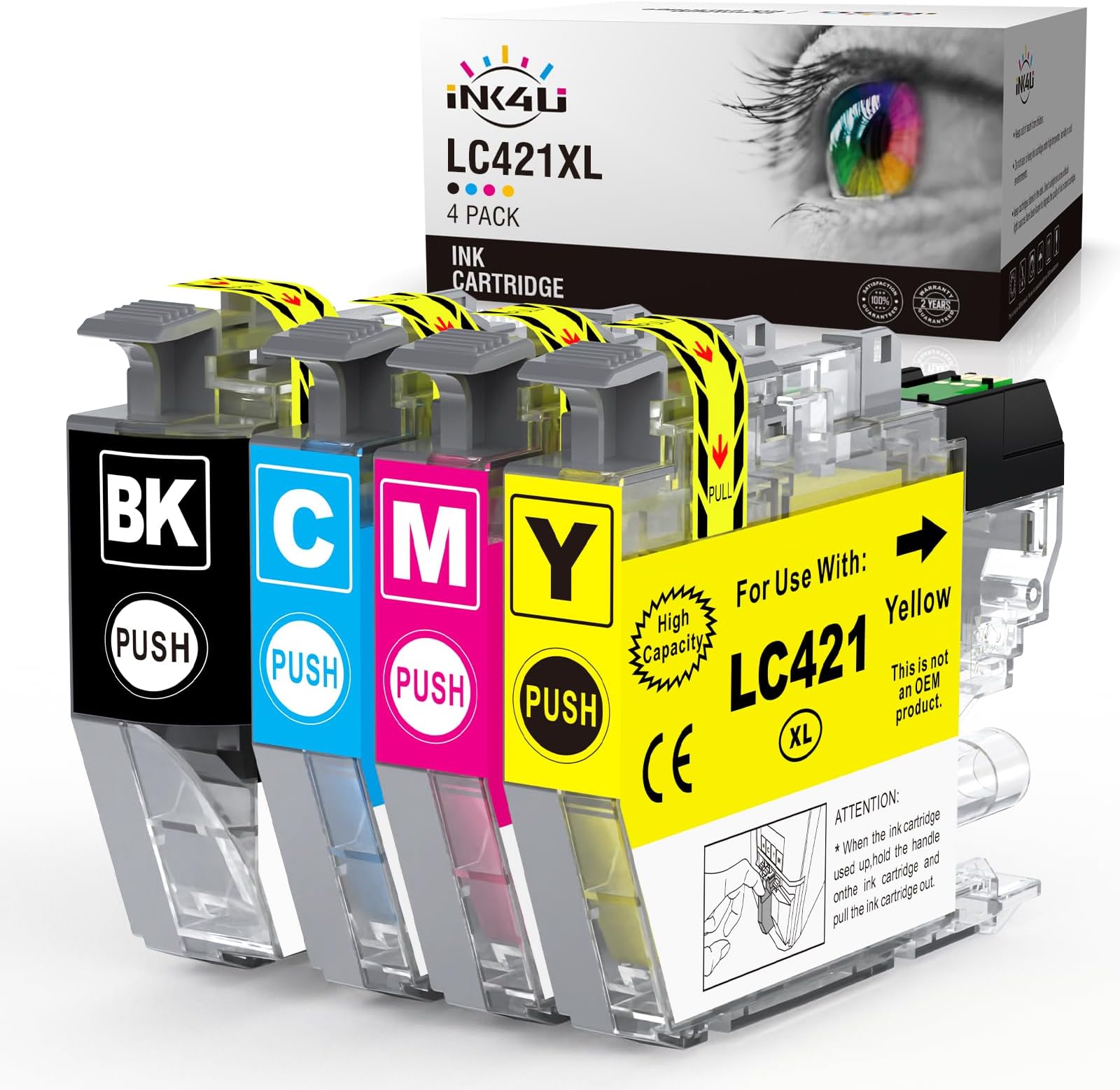 BROTHER LC421VAL Cartucce InkJet Originali, Capacità Standard - Foto 4