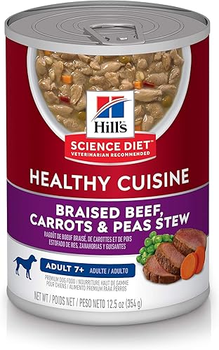 Miniatura 1 de Comida enlatada guisada dietética para perros Hill's Science, 12.5 onzas, paquete de 12