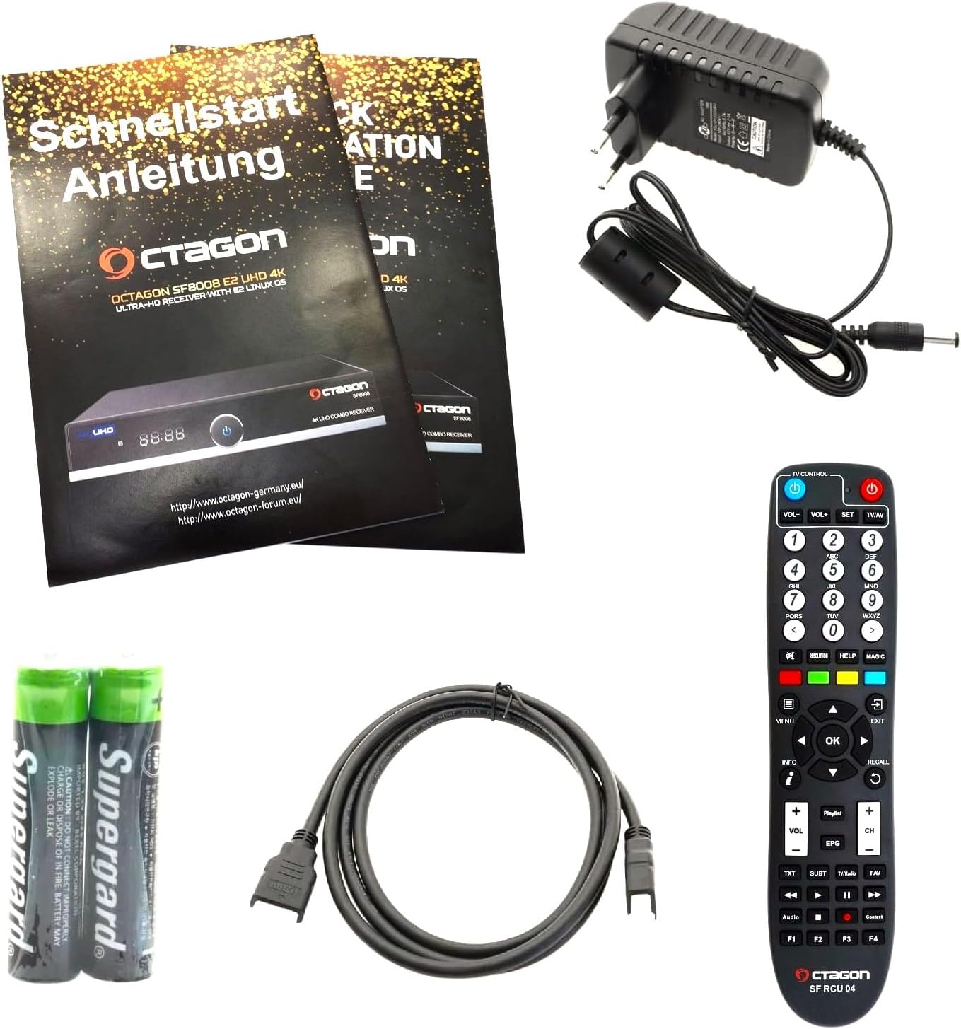 Dual OS feature of Octagon SF8008