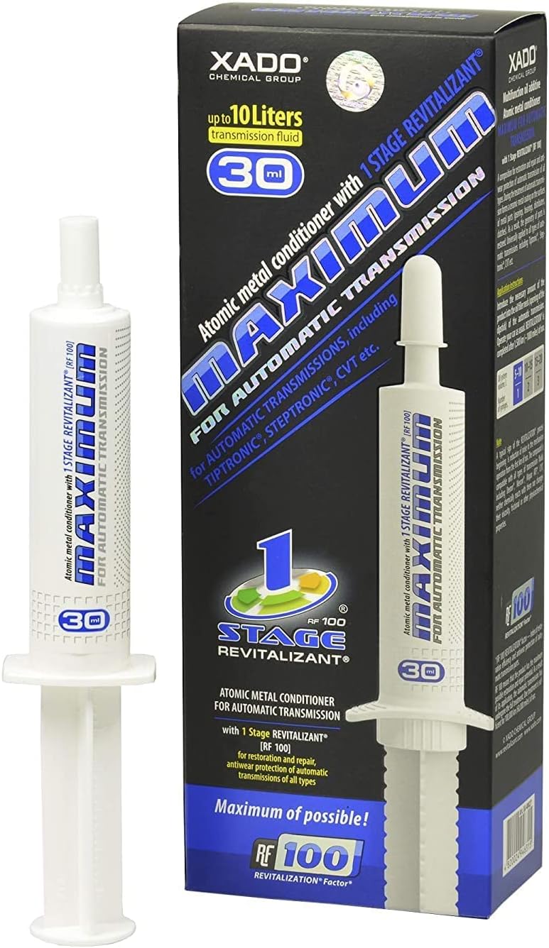 XADO Atomic metal conditioner 1 Stage Maximum Automatic transmission (Syringe 30 ml) Oil Additive for AT and CVT