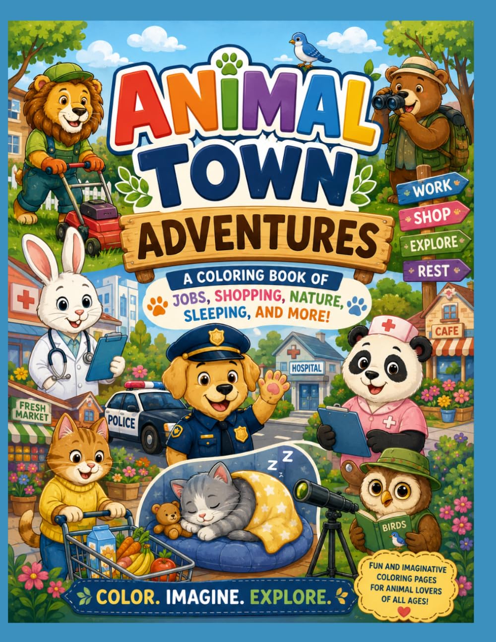 Animal Town Adventures: Where Every Animal Has a Story