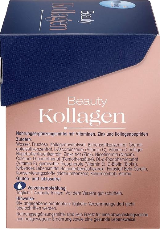 Mivolis Beauty Collagen - Drinking Collagen, 20 ampoules, Germany