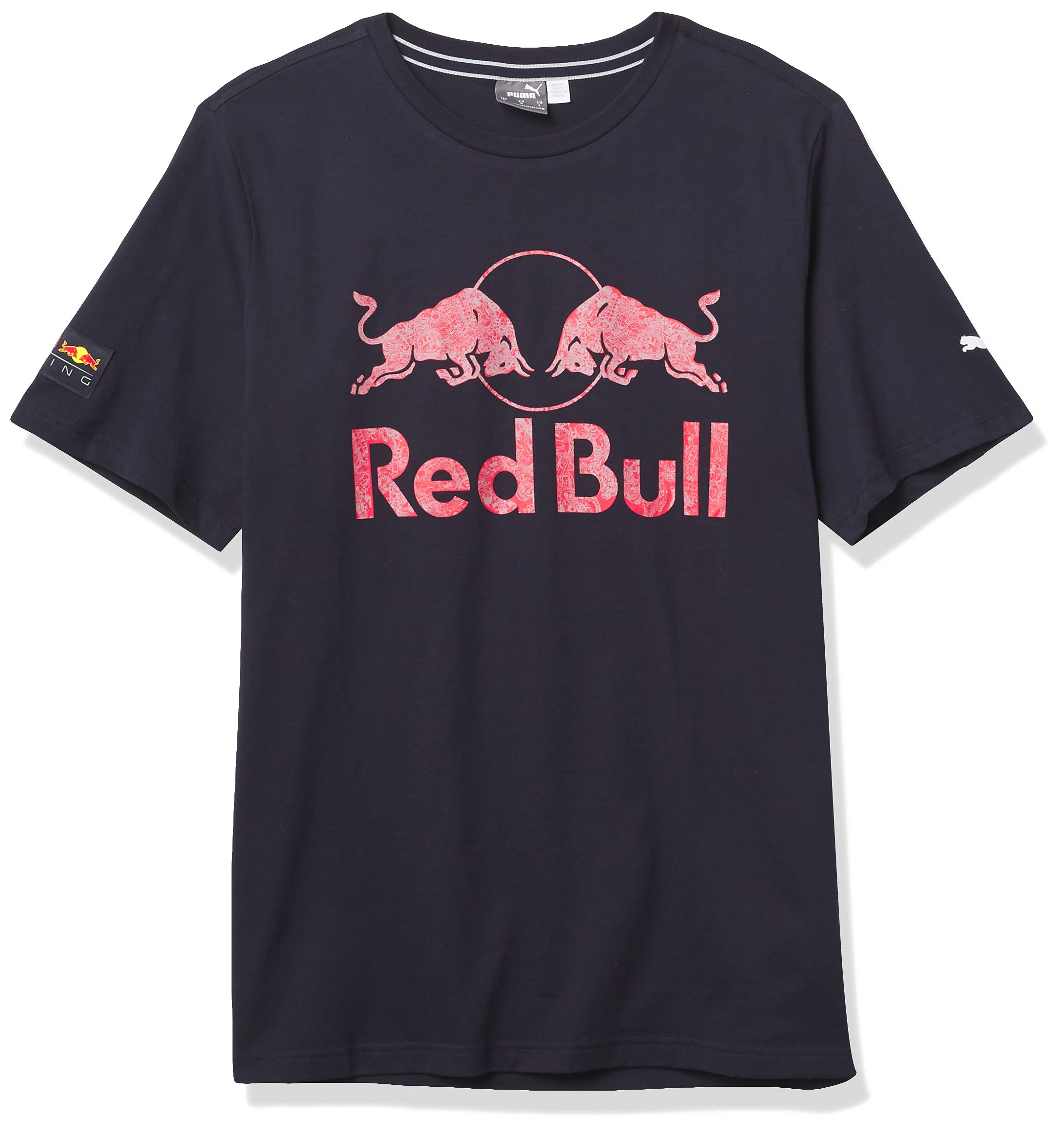 PUMA mens Red Bull Racing Double Bull Tee T-Shirt
