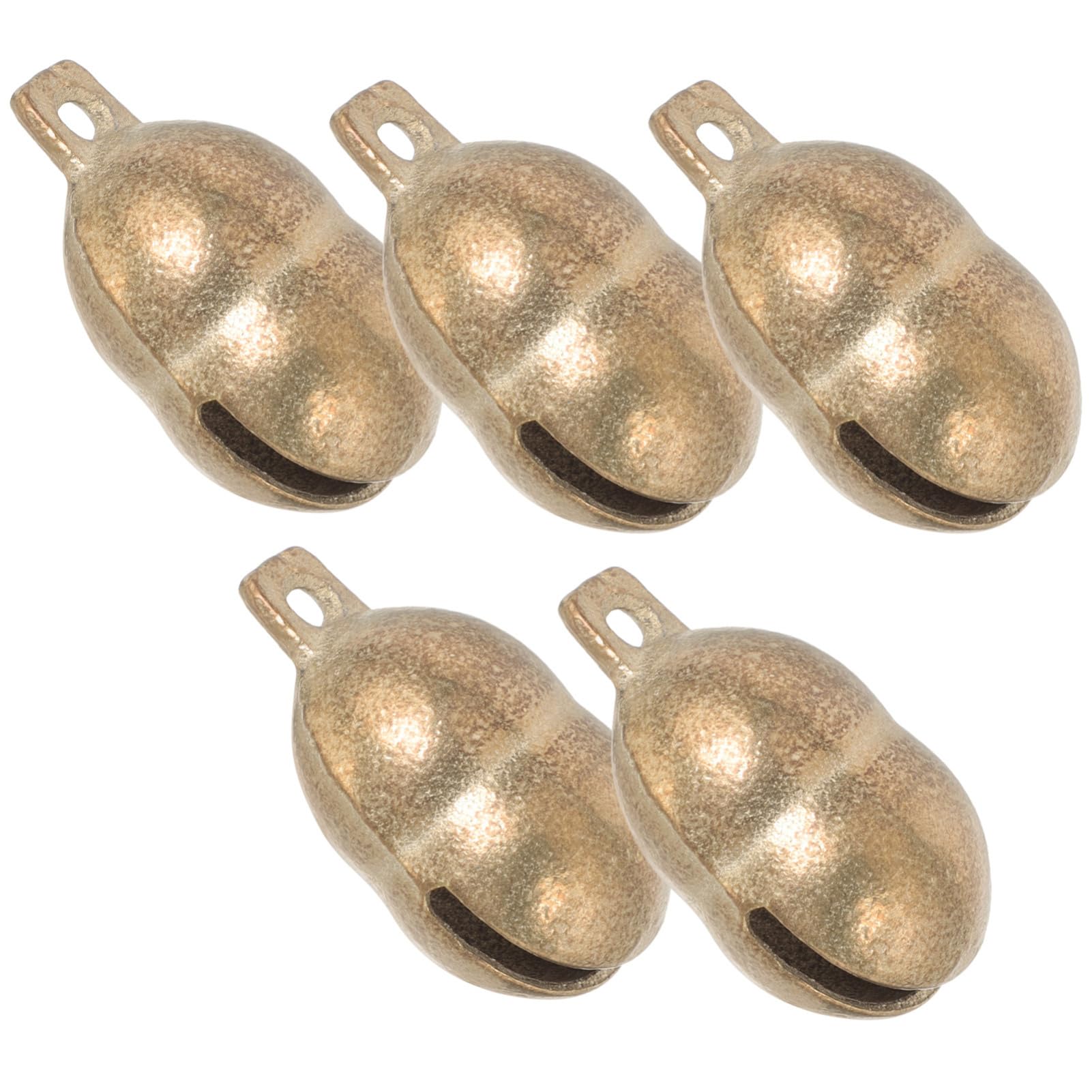 ERINGOGO 5pcs Pet Collar Charms DIY Craft Bell Pendant for Dogs and Small Pets Durable Accessories for Collars Backpacks and Luggage