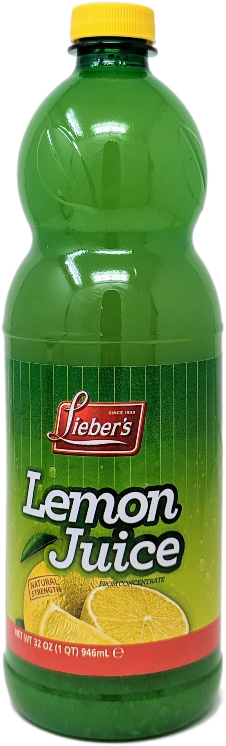 Lieber's Lemon Juice 946ml | Great for Cooking, Baking, Salad Dressings & More