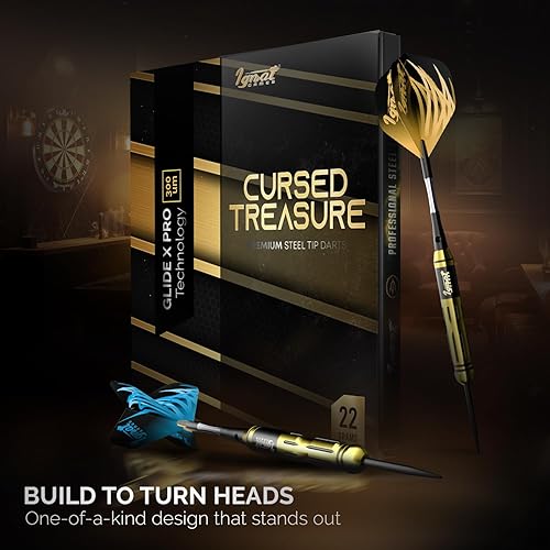 Miniatura 5 de IgnatGames Juego de dardos de punta de acero, paquete de 3612 dardos de latón con estuche exquisito, ejes de aluminio, 2 juegos de vuelos,