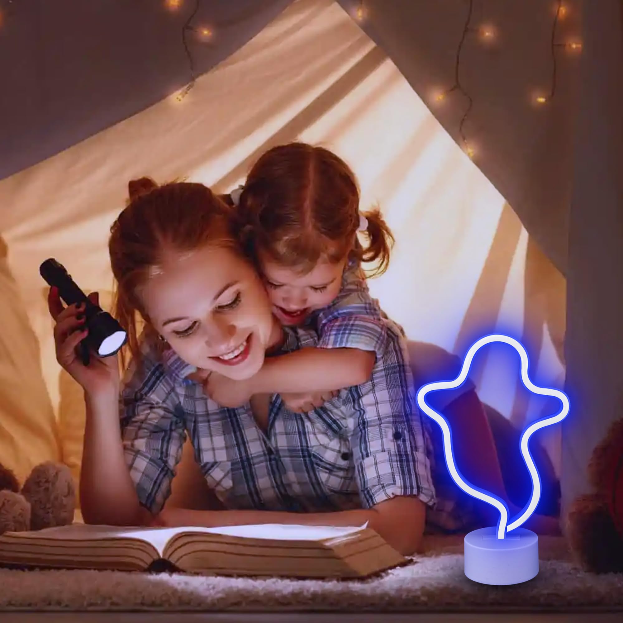 Générique Halloween Fantôme Decoration Veilleuse, 2025