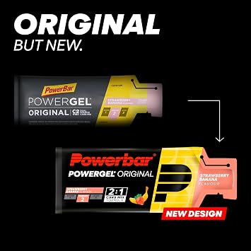 Powerbar Powergel Original 41gr X 24 Gels Strawberry / Banana