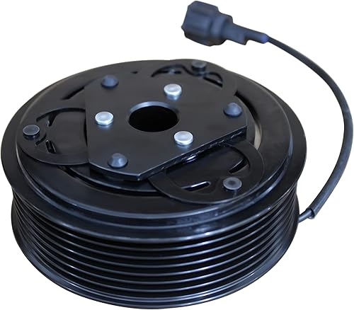 Miniatura 2 de RYC - Nuevo embrague de compresor AC EH892-01-CL (se adapta a Nissan Versa 1.6L 2012-2018 compatible con Nissan Versa Note 1.6L 2014-2019)