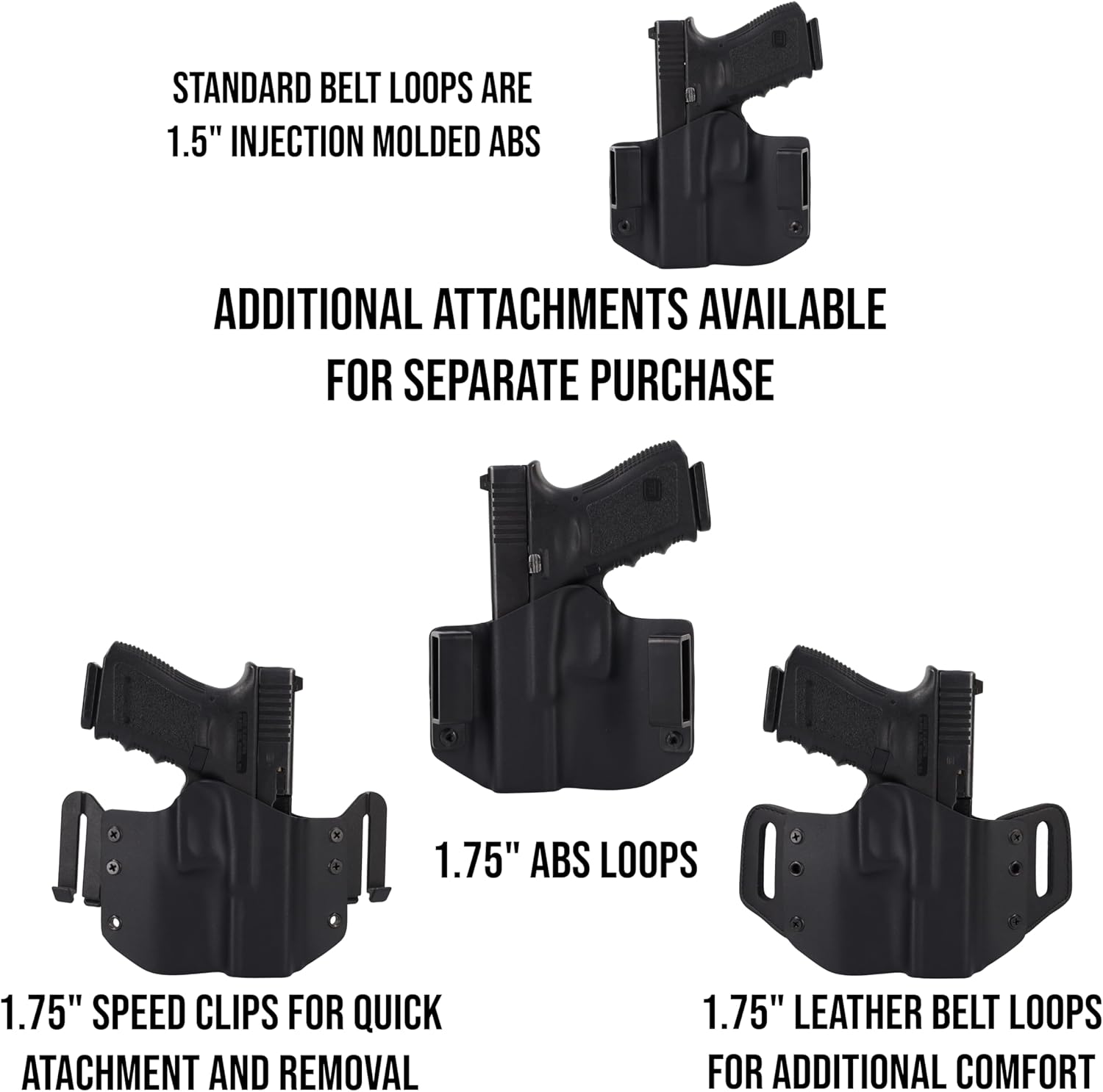 Kryptek Typhon OWB Holster (Right-Hand, Kimber Micro 9)