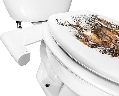 Kit de fijación para asiento de inodoro Via Express, fácil de instalar, pulverizador de agua dulce con control de presión ajustable