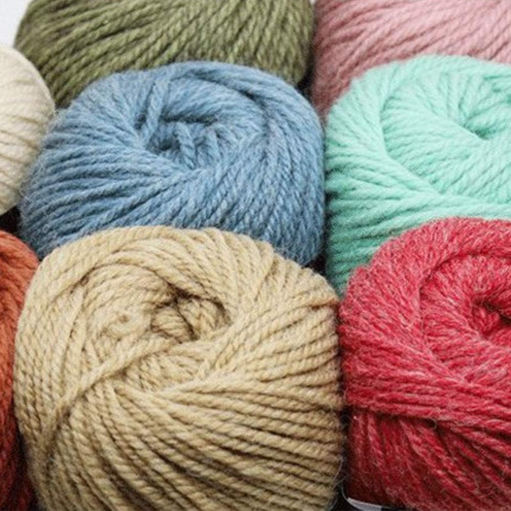 Clisil 1Kilogram Thick Yak Wool Yarn Warm Cashmere Thread Knitting Worsted Blended Crochet Yarn Dark Brown DIY Winter Sweater Scarf Gloves Yarn