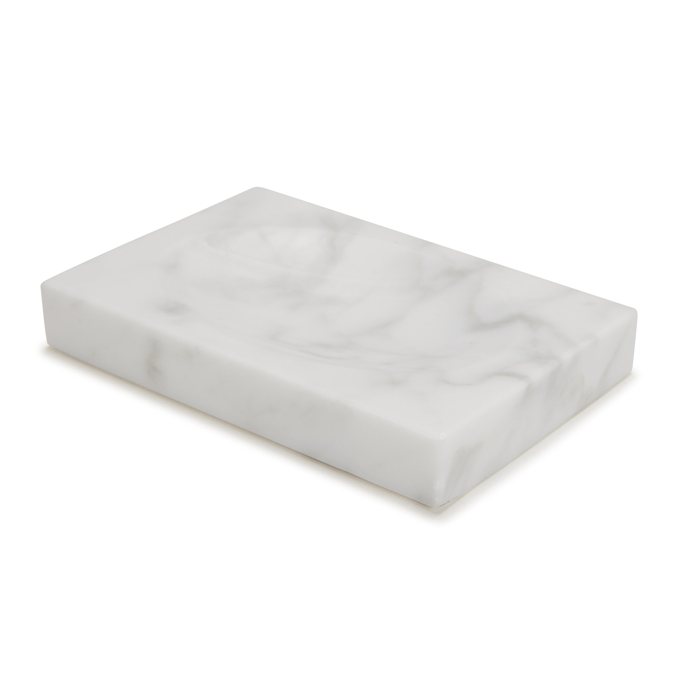 Kassatex Marmol Soap Dish, Italian Marble