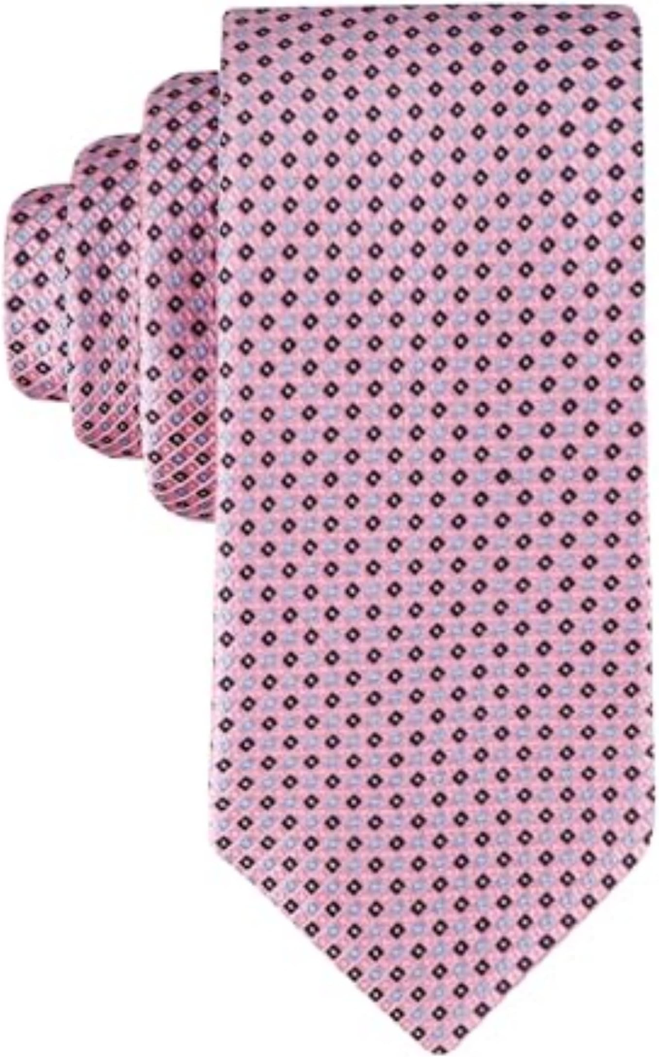 Tommy Hilfiger Men's Core Micro Dot Tie, Pink, One Size